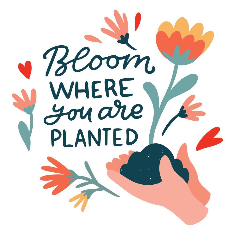 Spring Bloom Badge Flat 20318591 Vector Art at Vecteezy