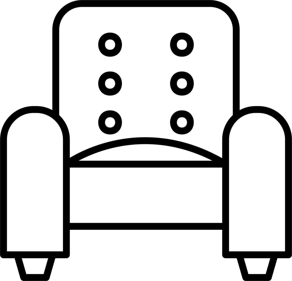 Armchairs Vector Icon