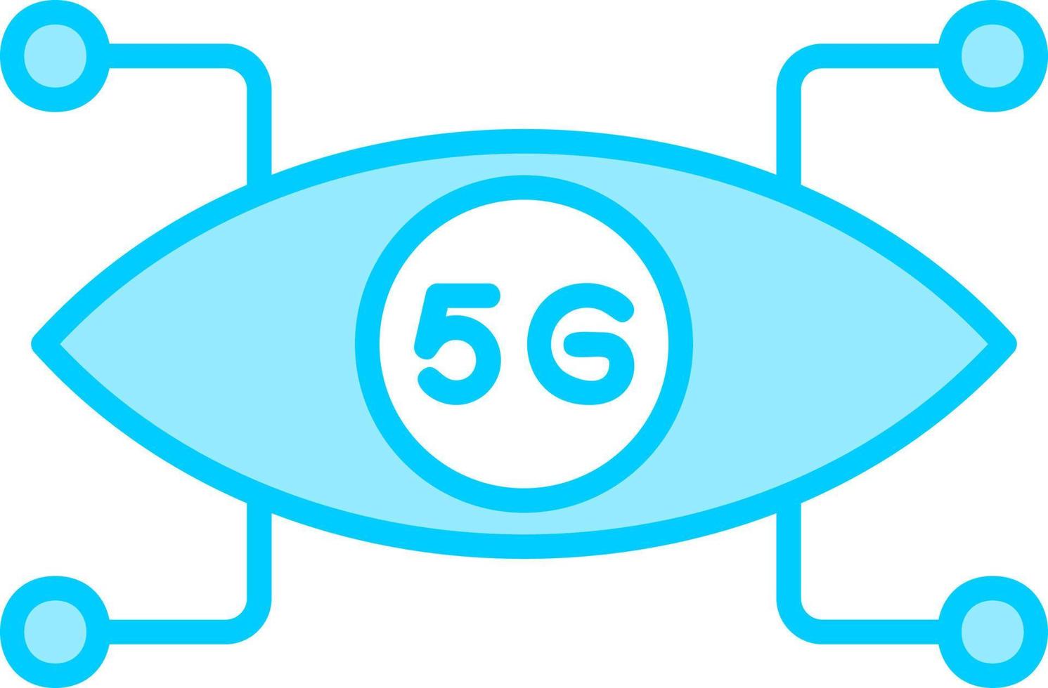 Cyberpunk Eye Vector Icon
