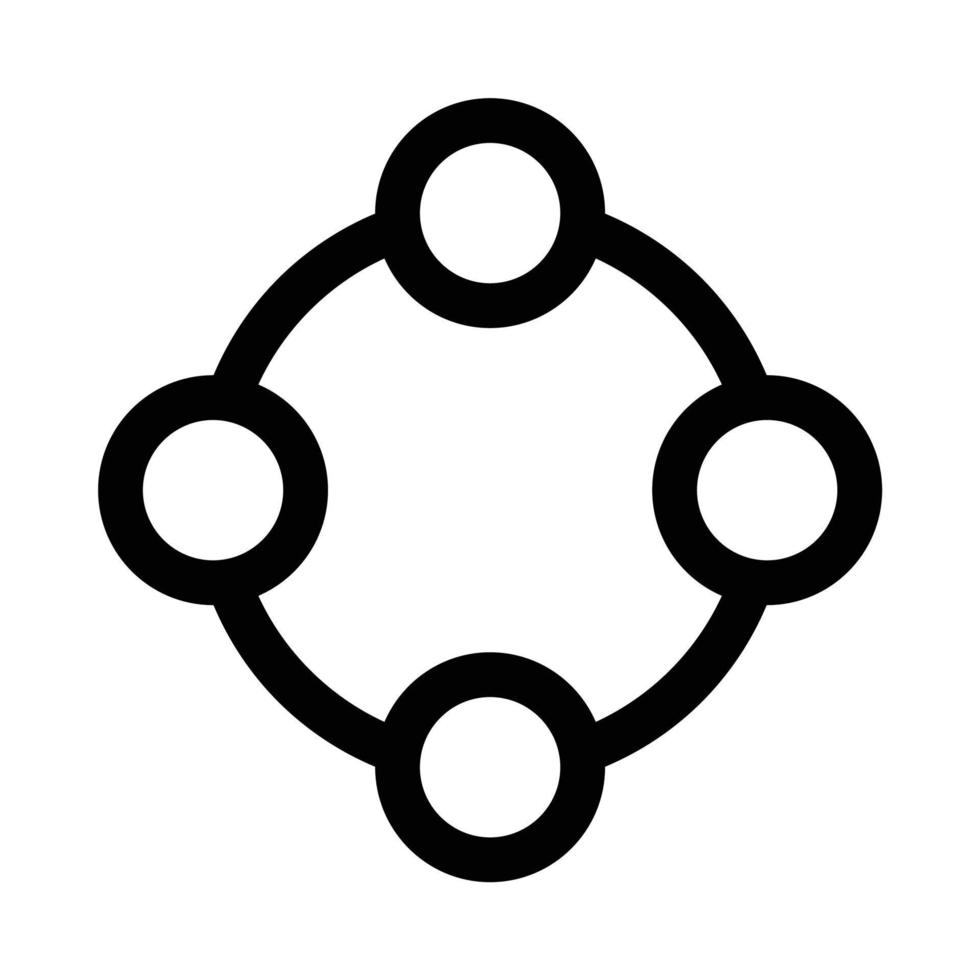 Circle infographic icon for displaying data in a visual form vector