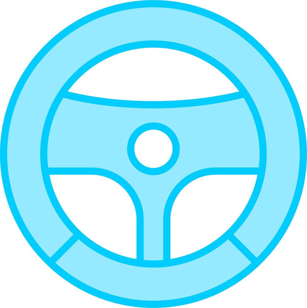 Steering Wheel Vector Icon