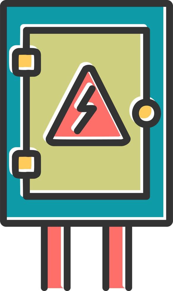 Electrical Panel Vector Icon