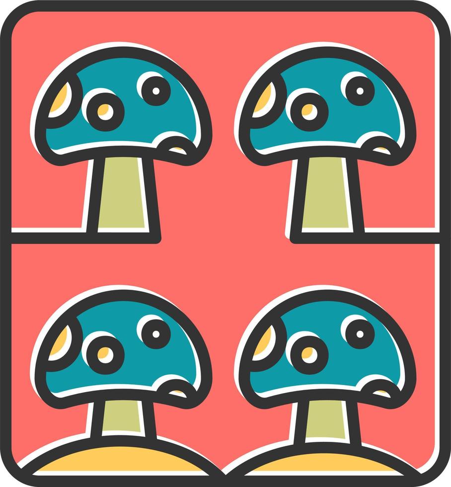 Mushroom Farming Vector Icon