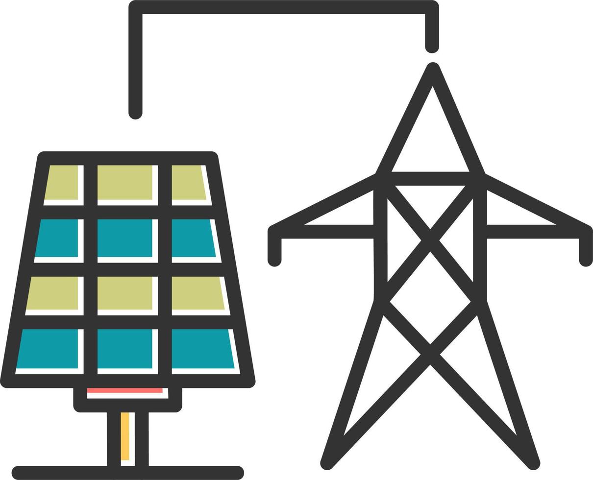 Power Generation Vector Icon