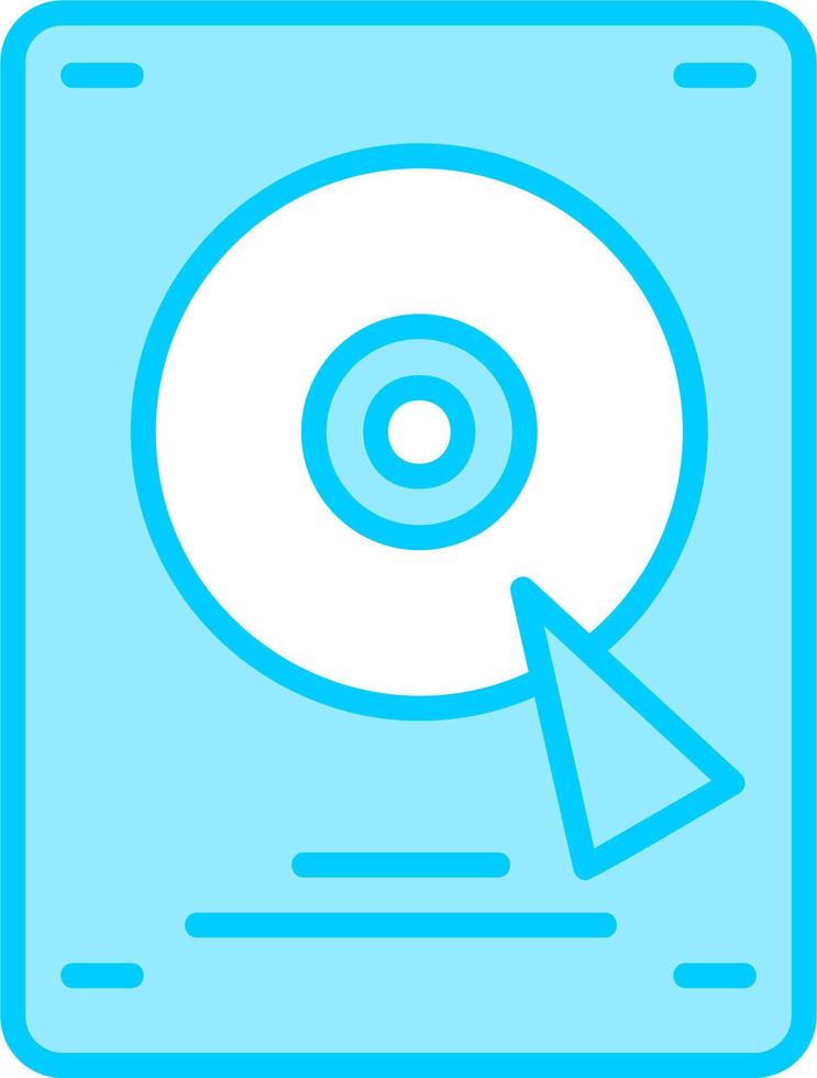 Disk Hard Vector Icon