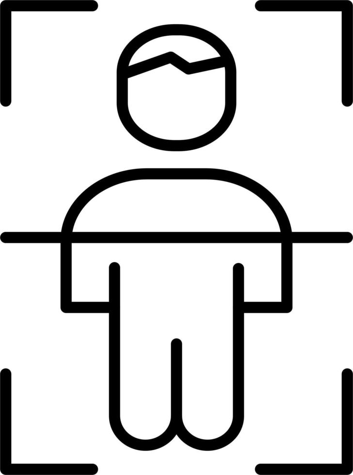 Body Scan Vector Icon