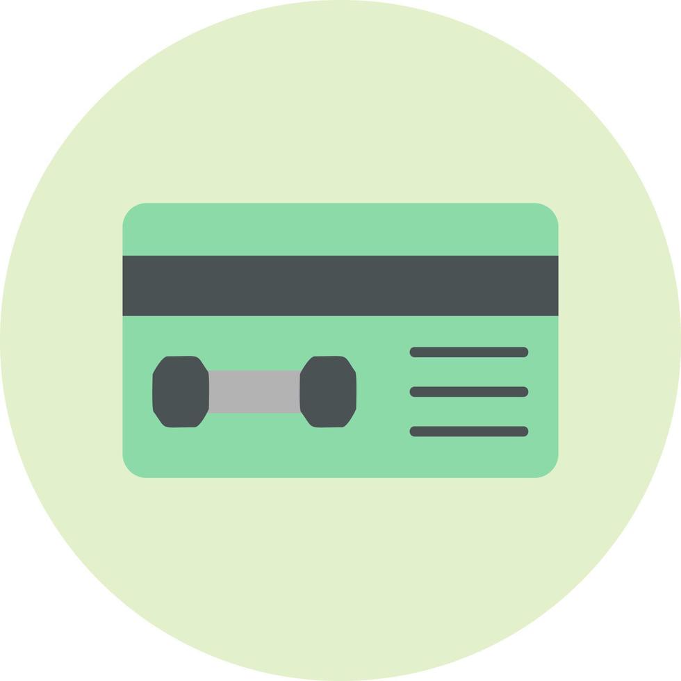 Member Card Vector Icon