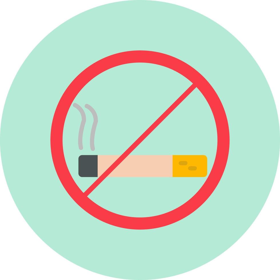 No Smoking Vector Icon