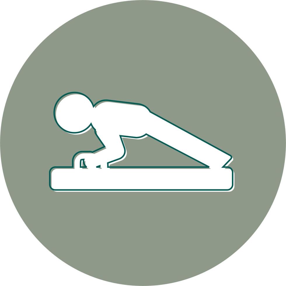 Push Up Vector Icon