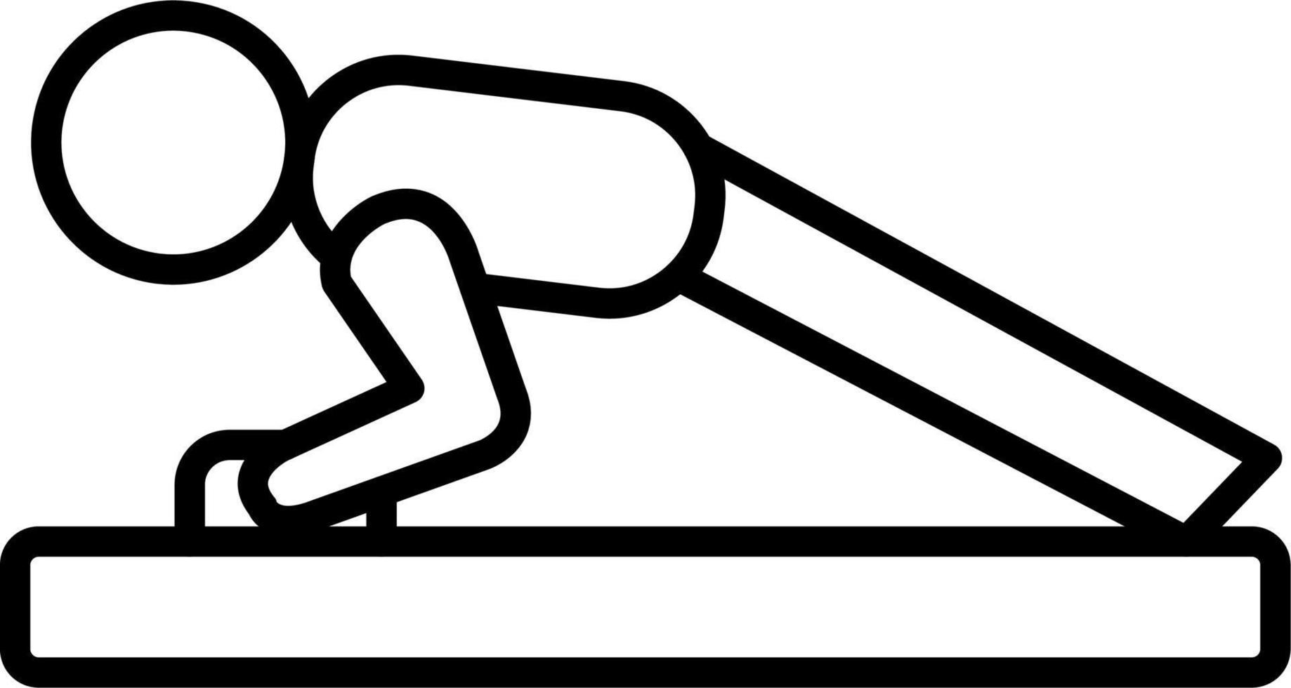 Push Up Vector Icon