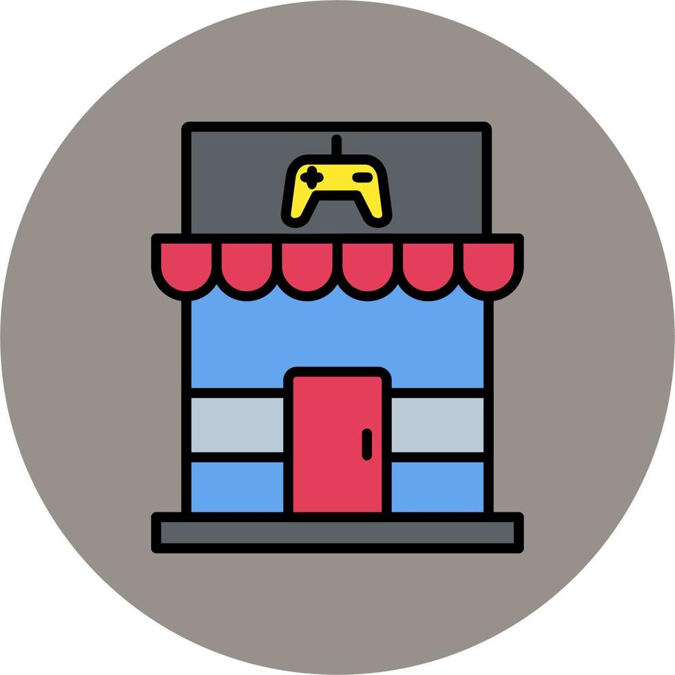 Gaming Center Vector Icon