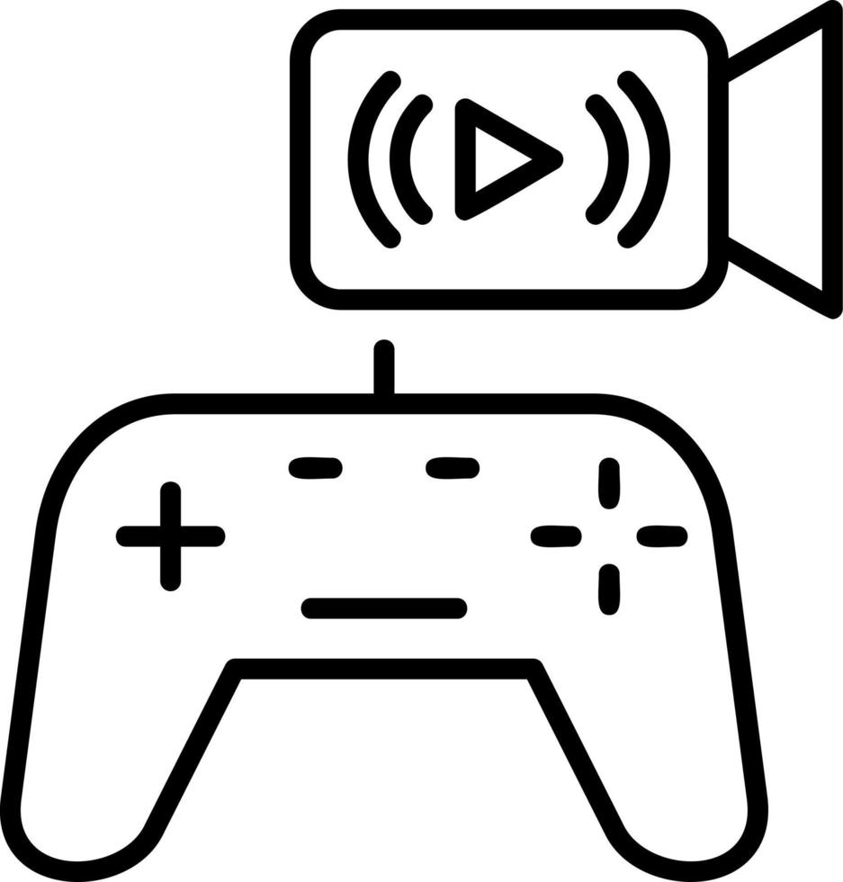 icono de vector de videojuego