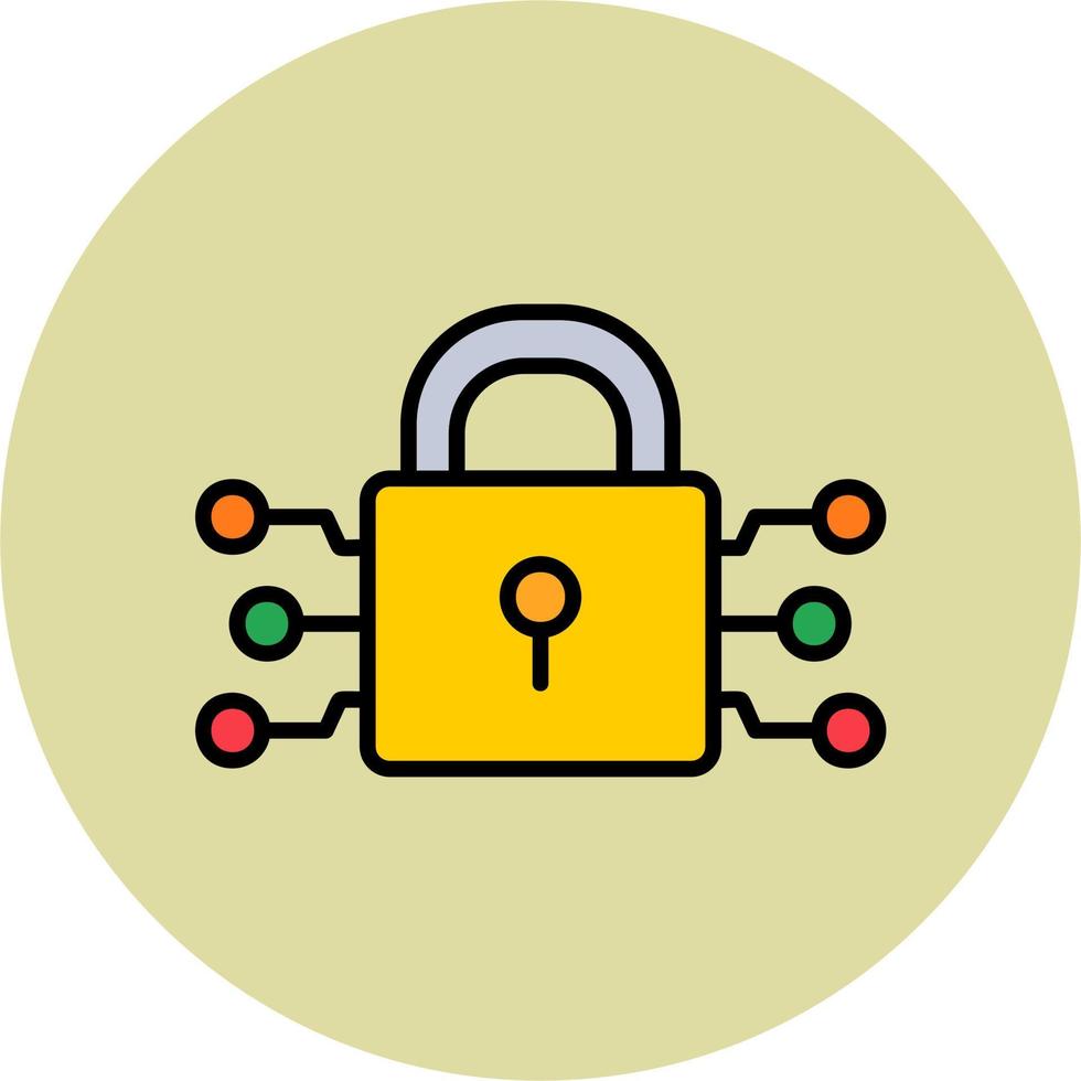 Data encryption Vector Icon