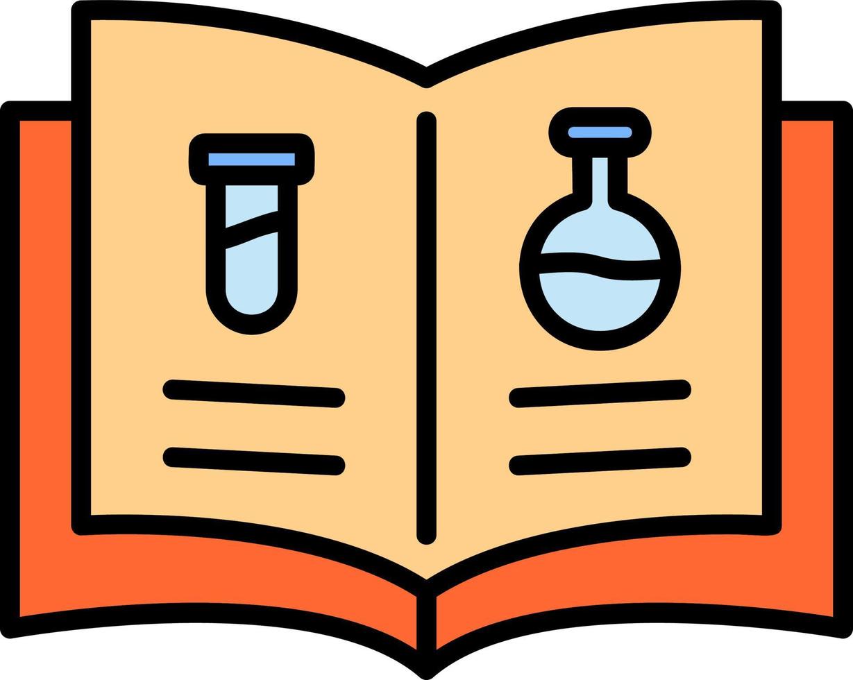 Science Book Vector Icon