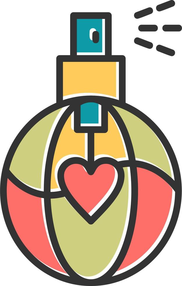 icono de vector de perfume