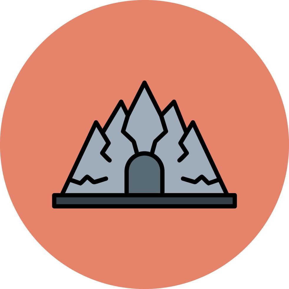 Cave Vector Icon