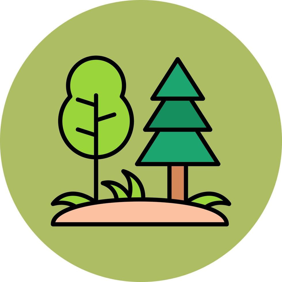 Jungle Vector Icon