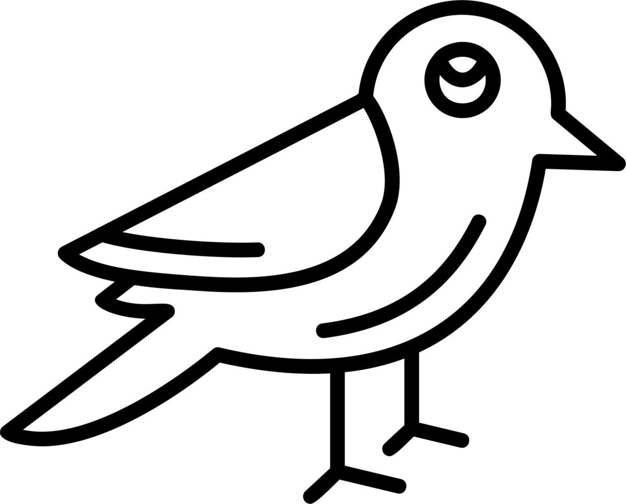 Sparrow Vector Icon