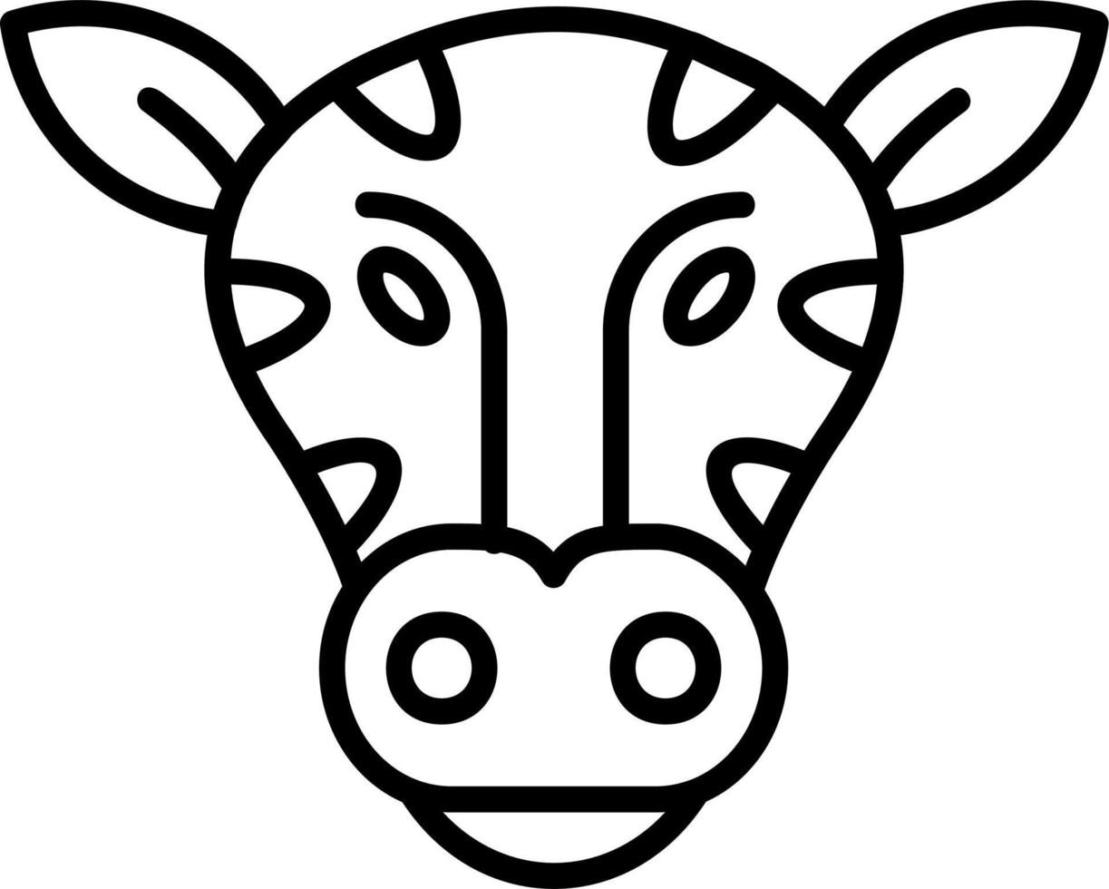 Zebra Vector Icon