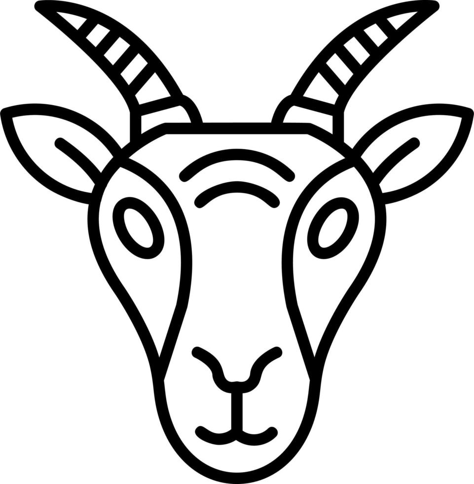 Gazelle Vector Icon