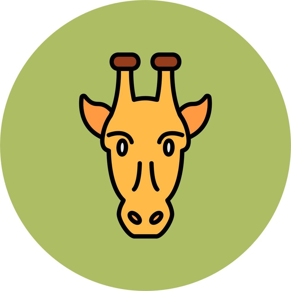 Giraffe Vector Icon
