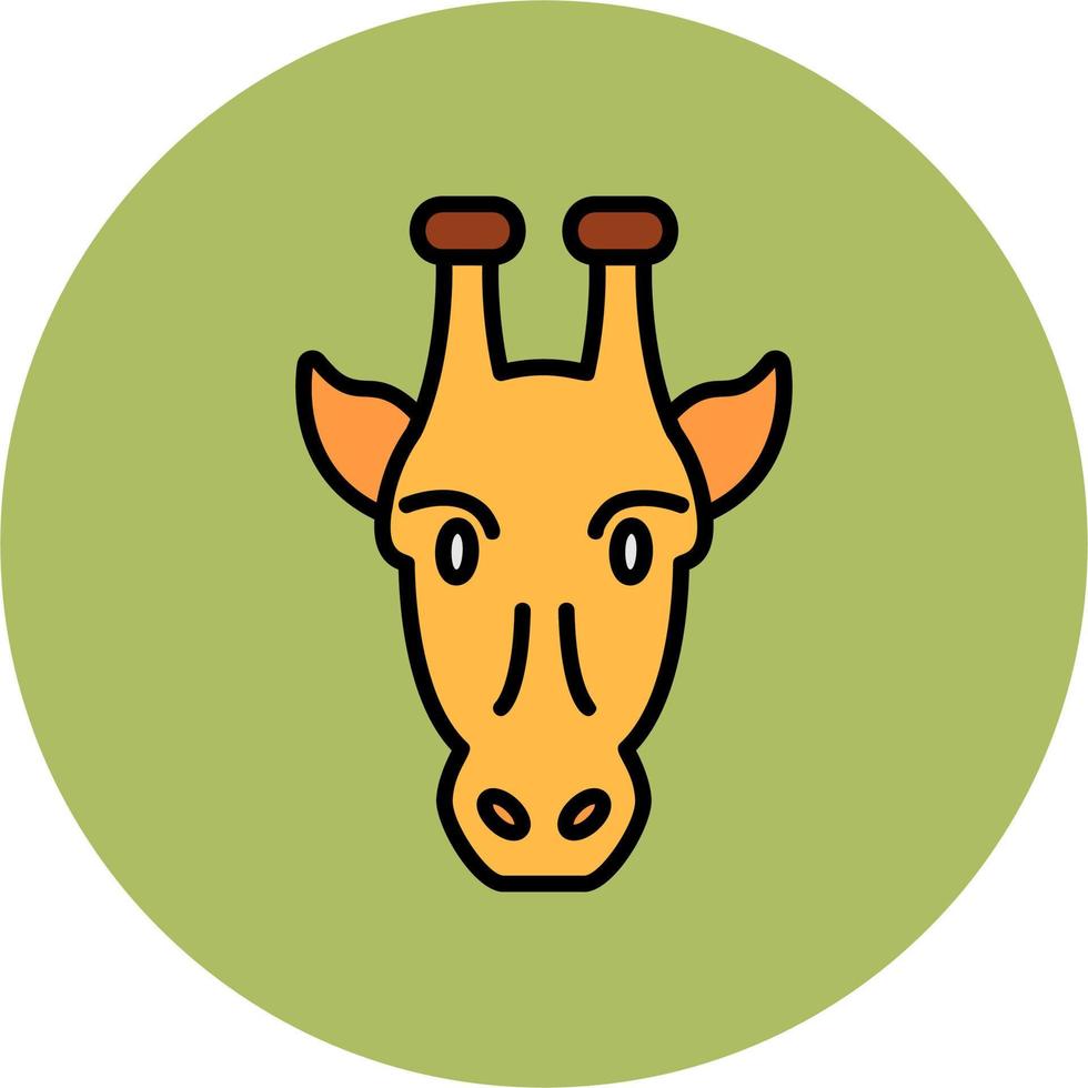 Giraffe Vector Icon