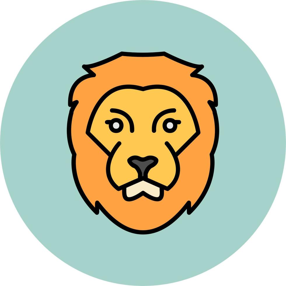 Lion Vector Icon