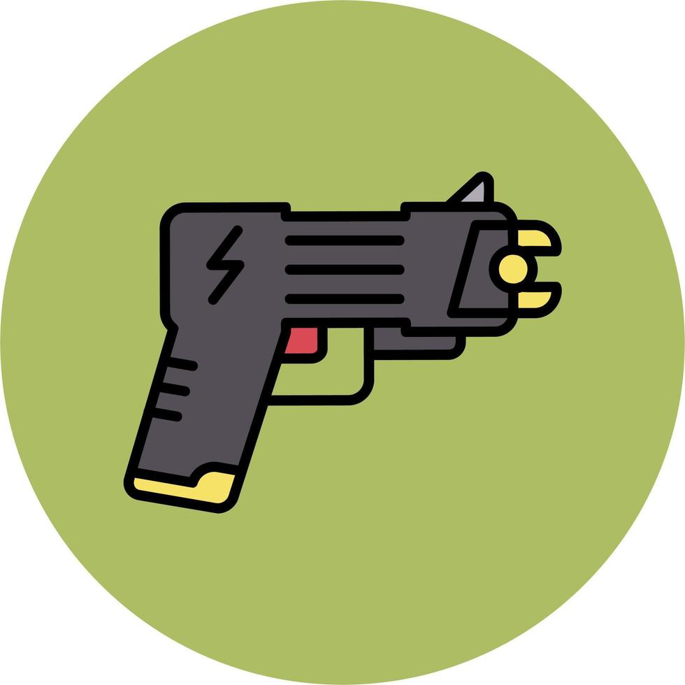 aturdir pistola vector icono