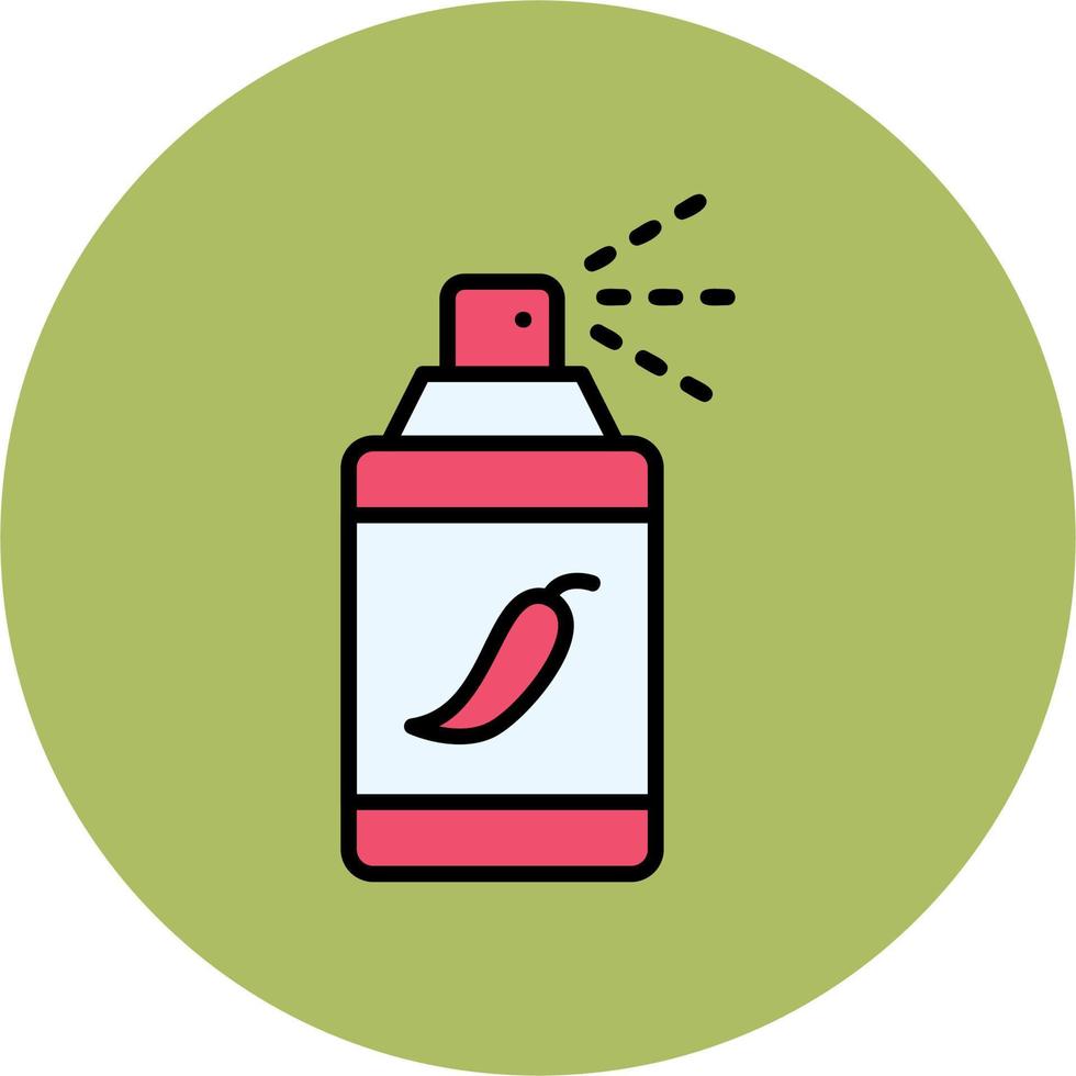 Pepper spray Vector Icon