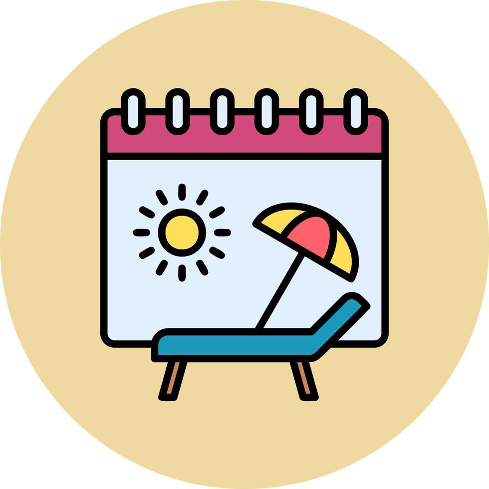 Holidays Vector Icon