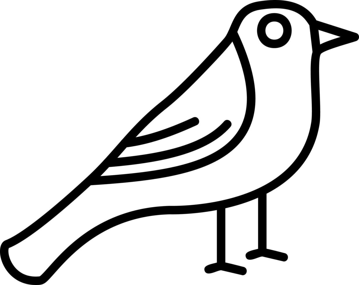 Sparrow Vector Icon