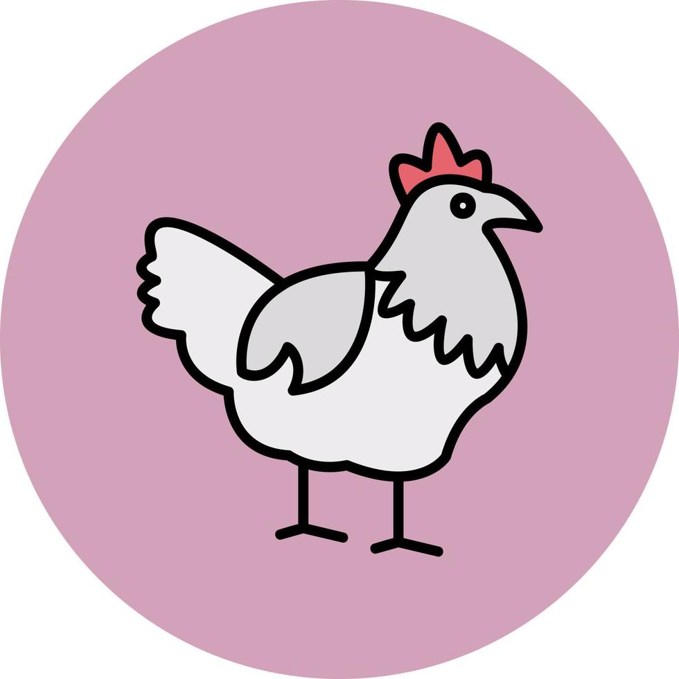 Hen Vector Icon