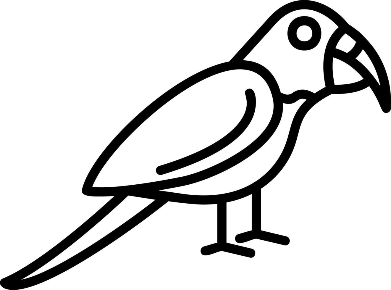 Parrot Vector Icon