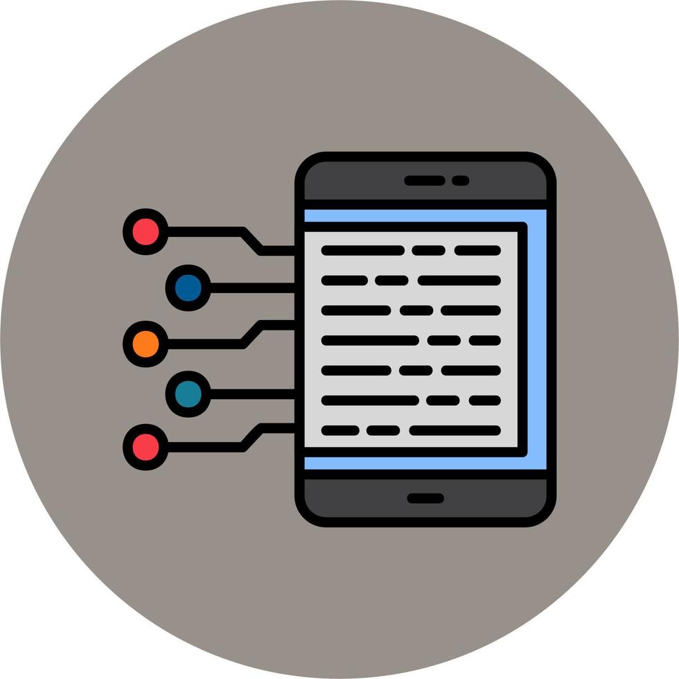 Digital book Vector Icon