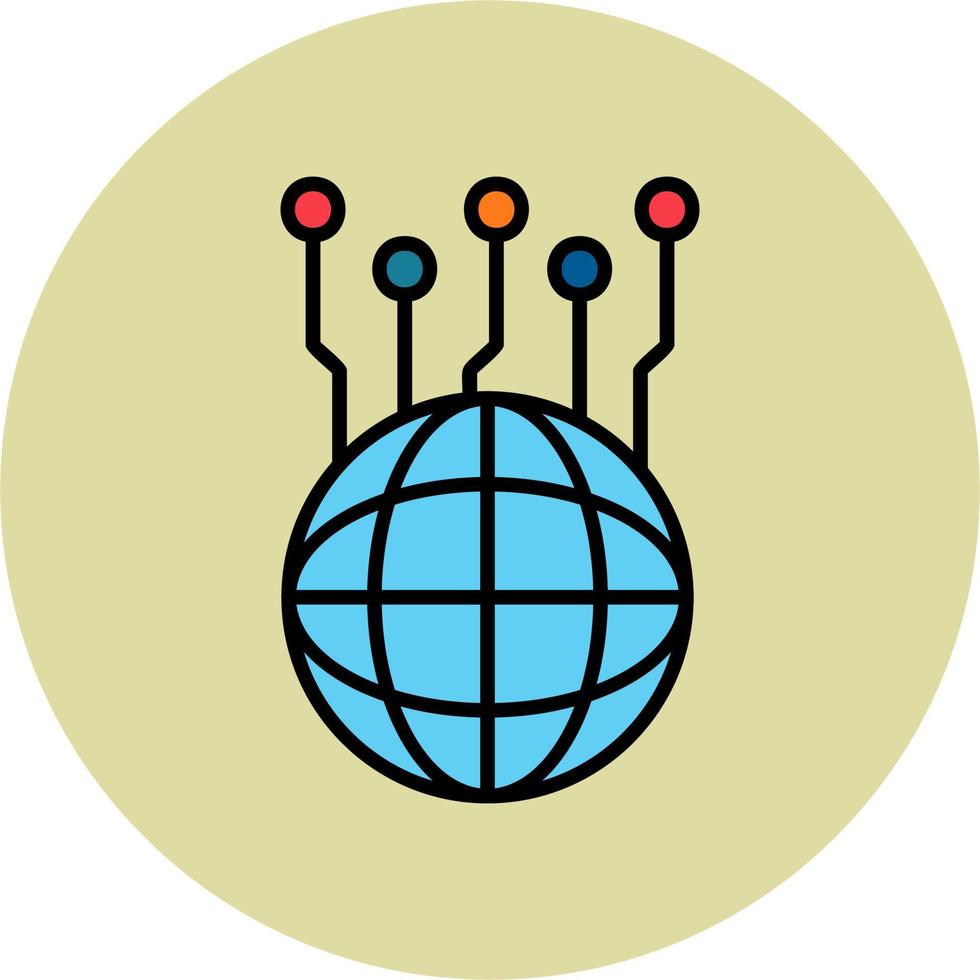 Globalization Vector Icon