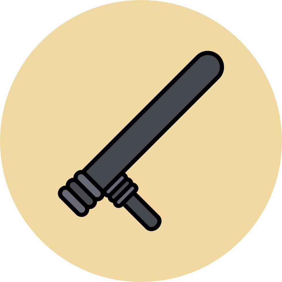 Baton Vector Icon
