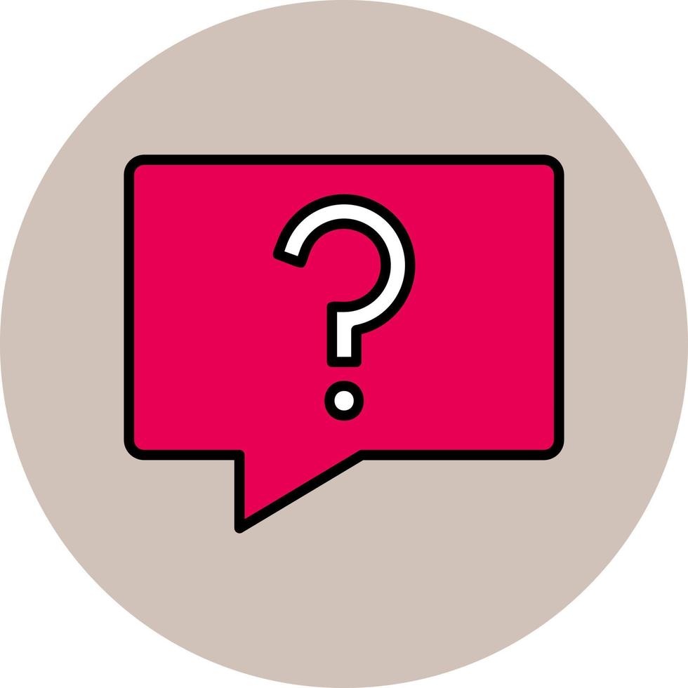 Question Sign Vector Icon
