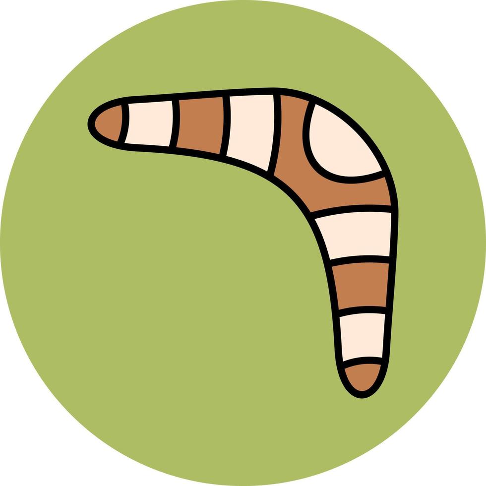 Boomerang Vector Icon