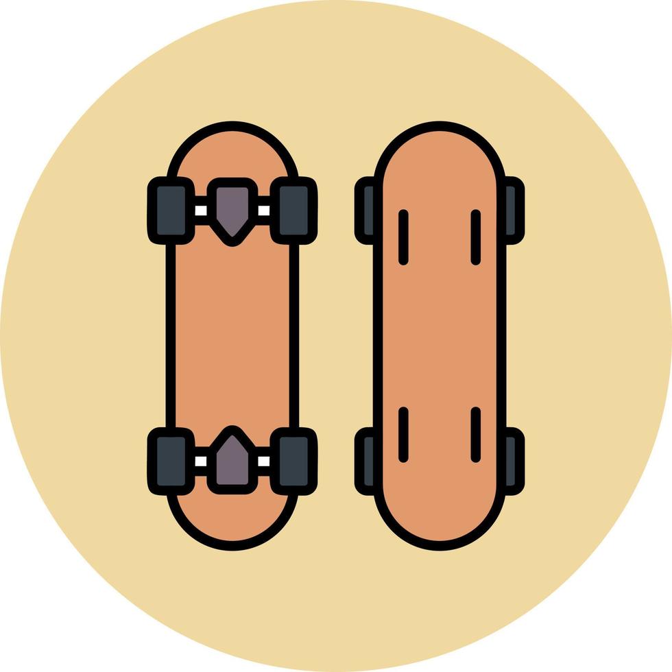 Skateboard Vector Icon