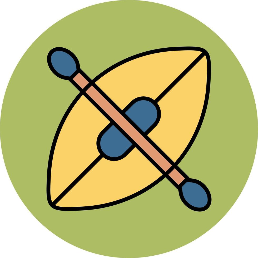 Kayak Vector Icon