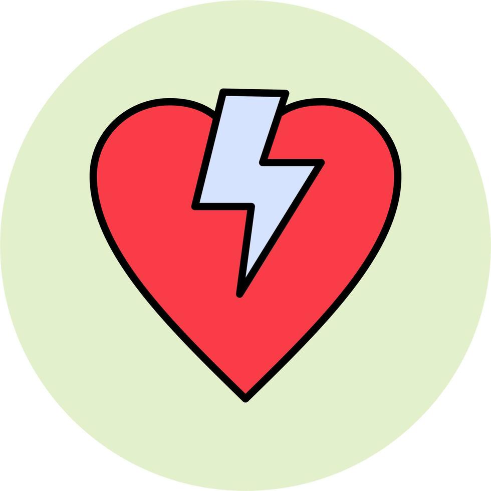 Broken Heart Vector Icon