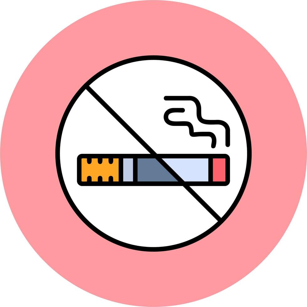 No Smoking Vector Icon