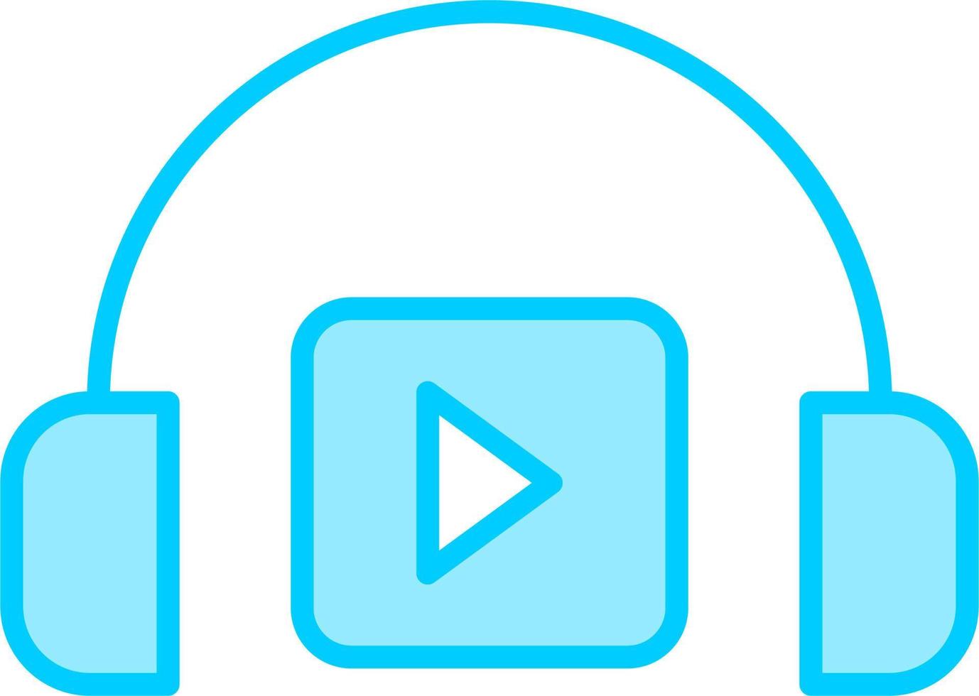 Podcast Listening Vector Icon