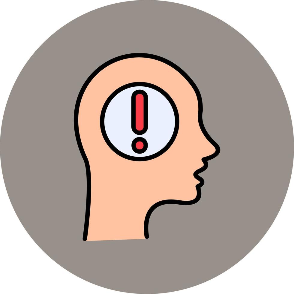 Anxiety Vector Icon