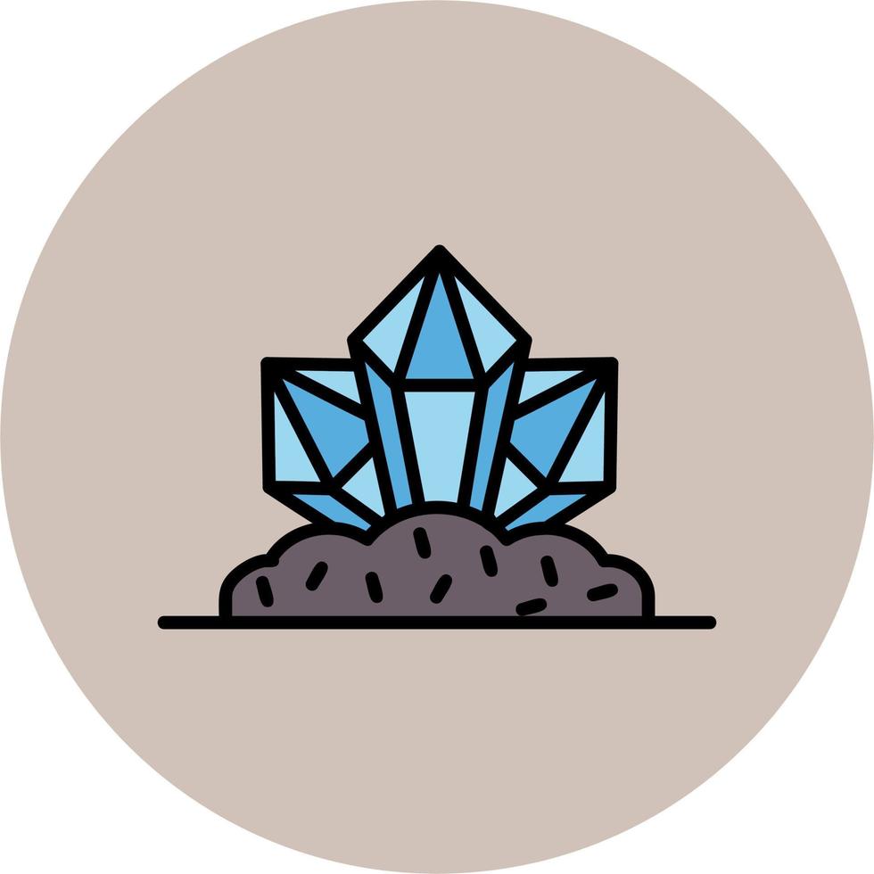 Crystal Vector Icon