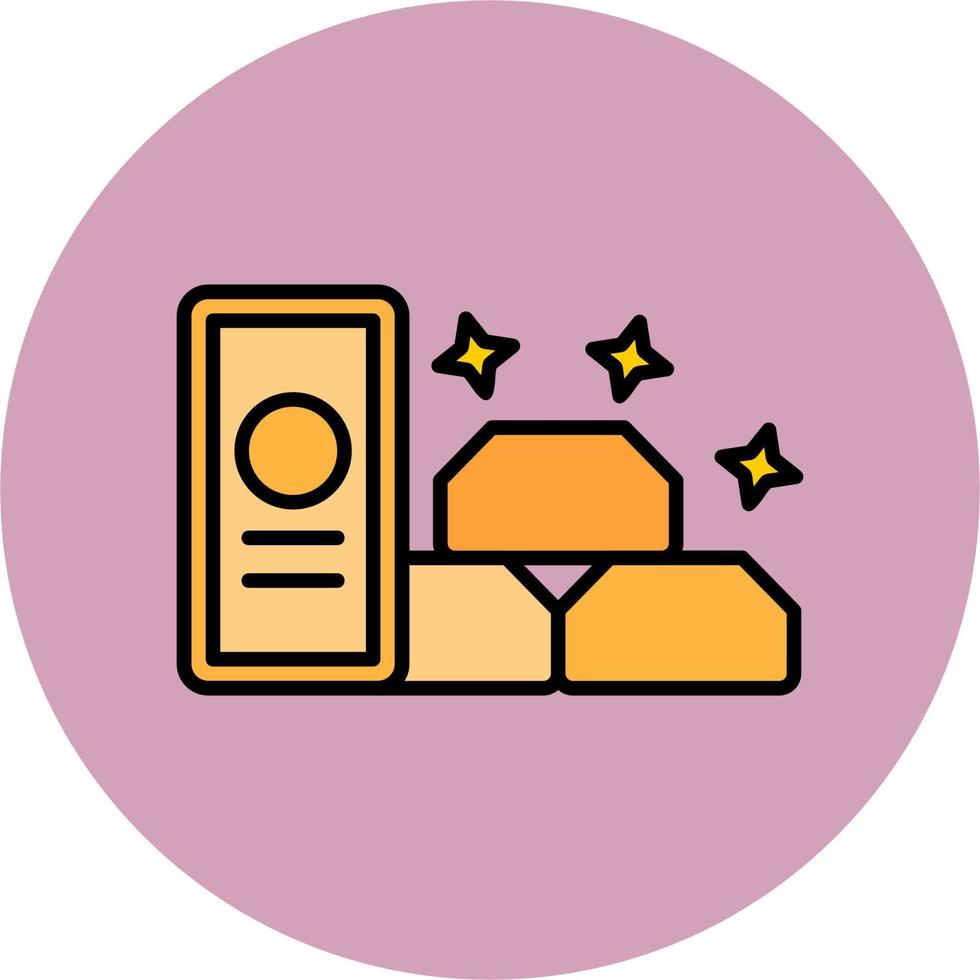 Gold Vector Icon