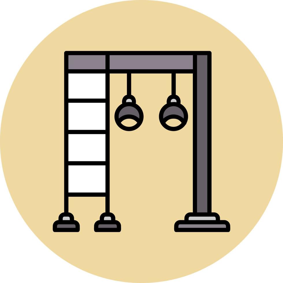 Gym Bars Vector Icon