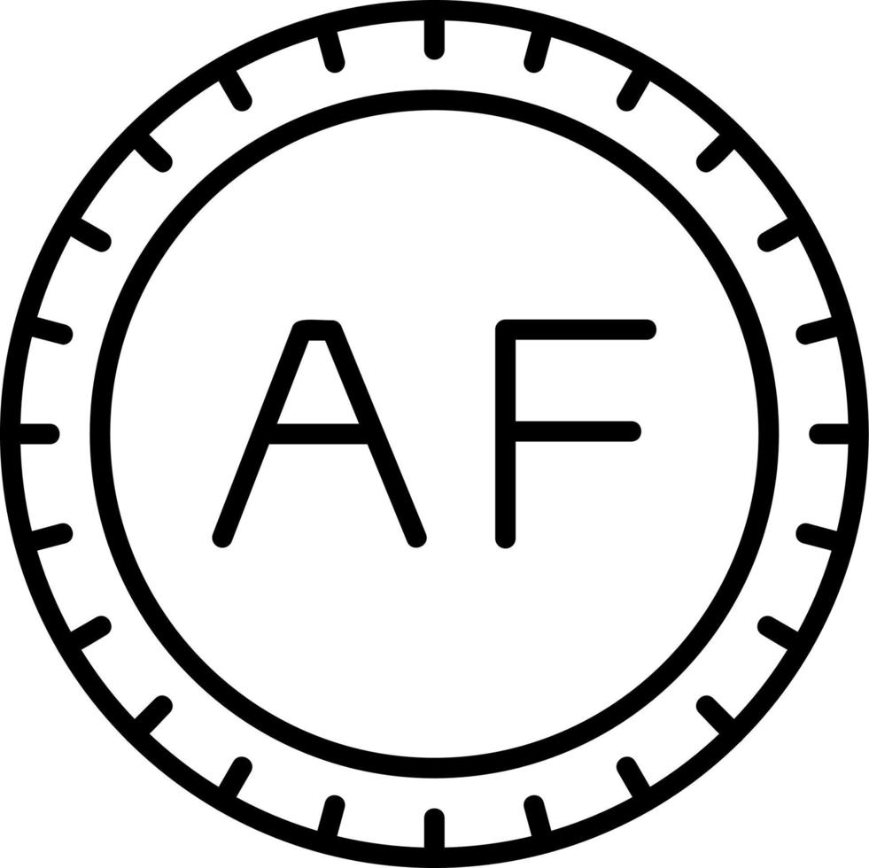 Afghanistan Dial code Vector Icon