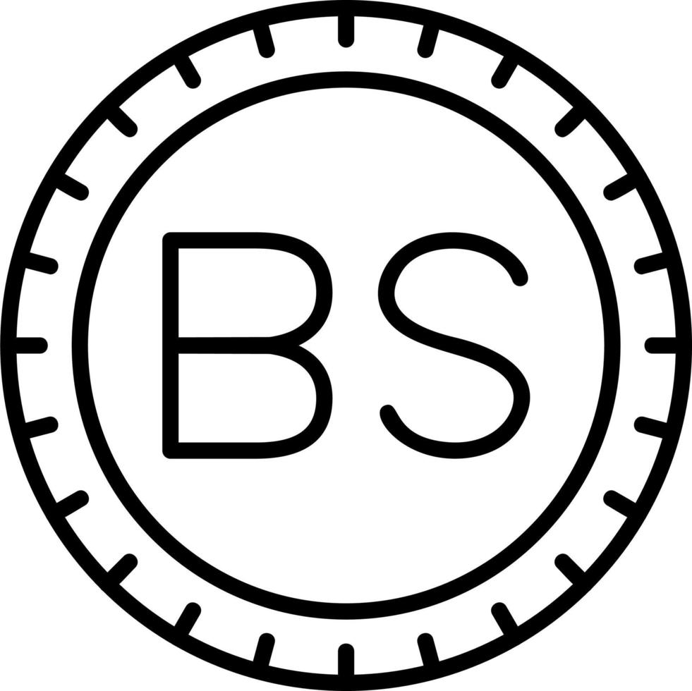 Bahamas Dial code Vector Icon
