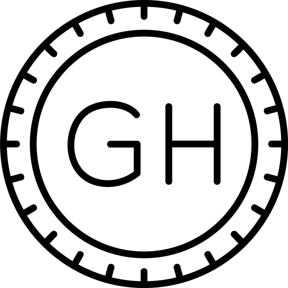 Ghana Dial code Vector Icon